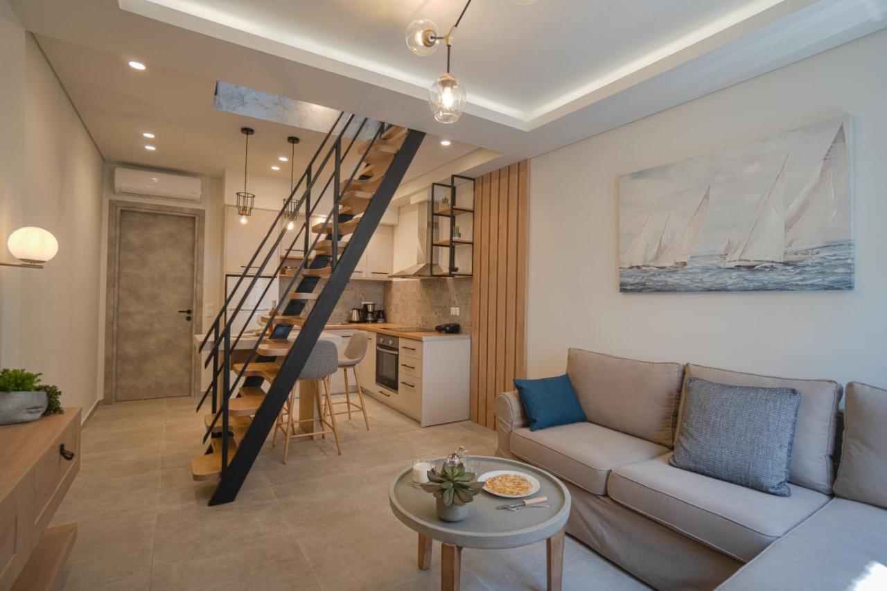 Jacuzzi Maisonette In Sfakia Center 'New 2023' Apartment Khóra Sfakíon Exterior foto