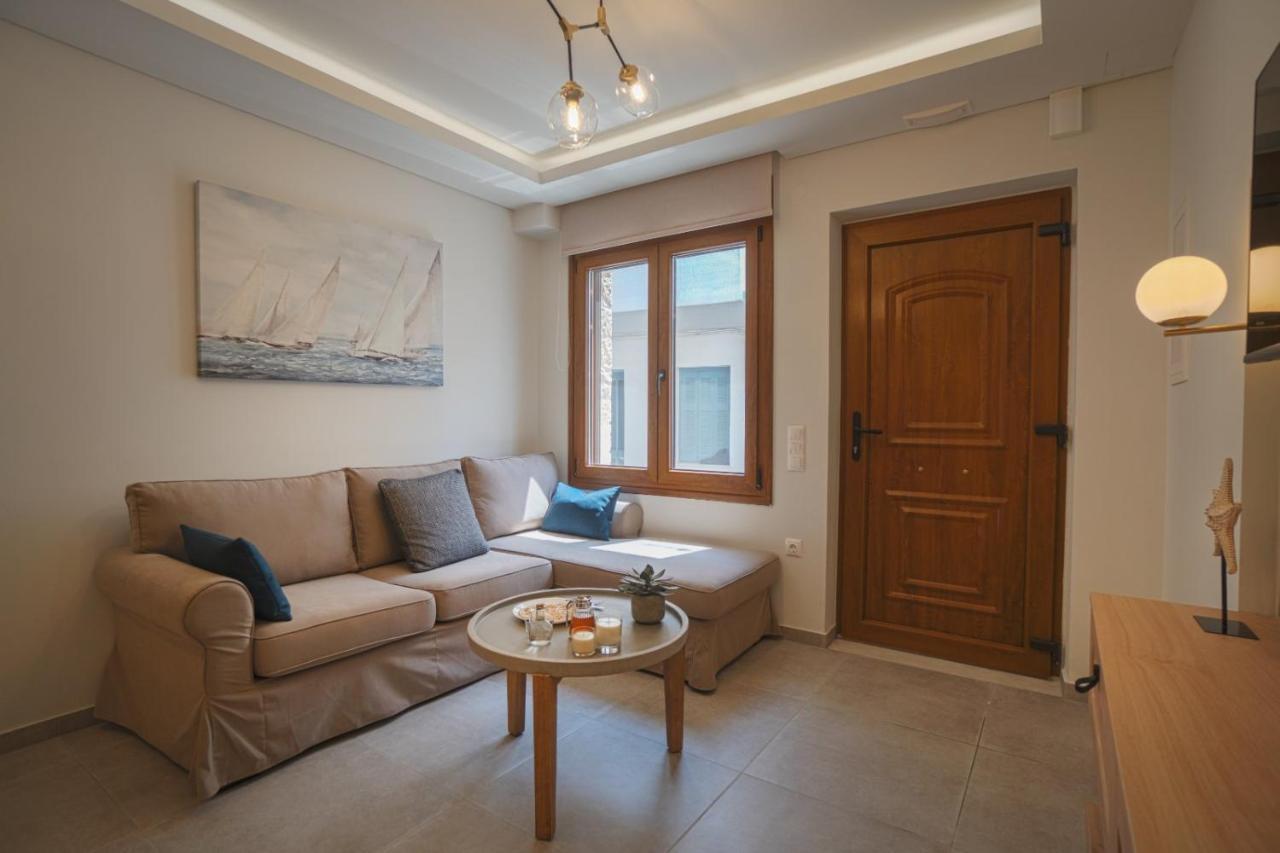 Jacuzzi Maisonette In Sfakia Center 'New 2023' Apartment Khóra Sfakíon Exterior foto